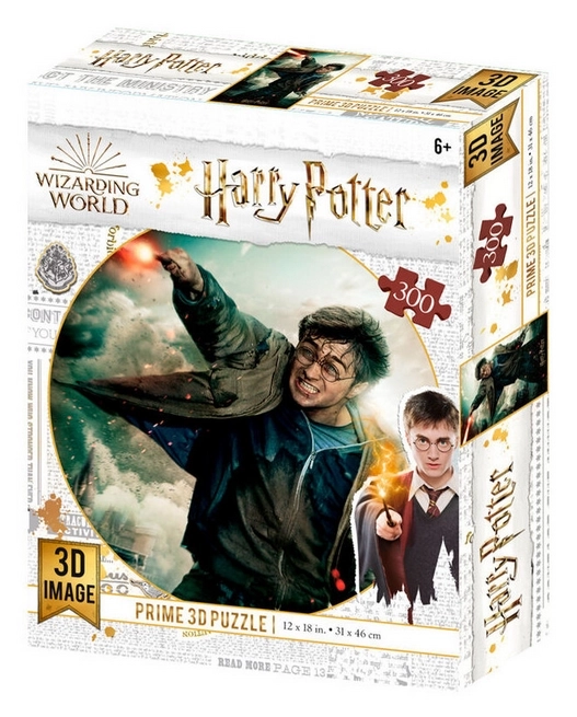 Puzzle 3D Harry Potter: Magia e Illusione