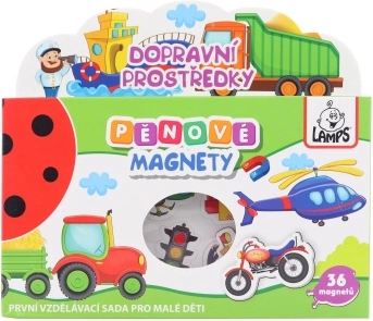 Magneti in gommapiuma mezzi di trasporto