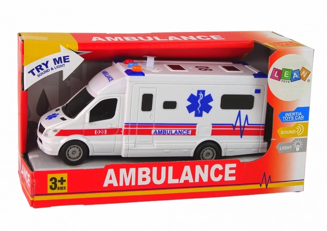 Auto ambulanza con luci e suoni