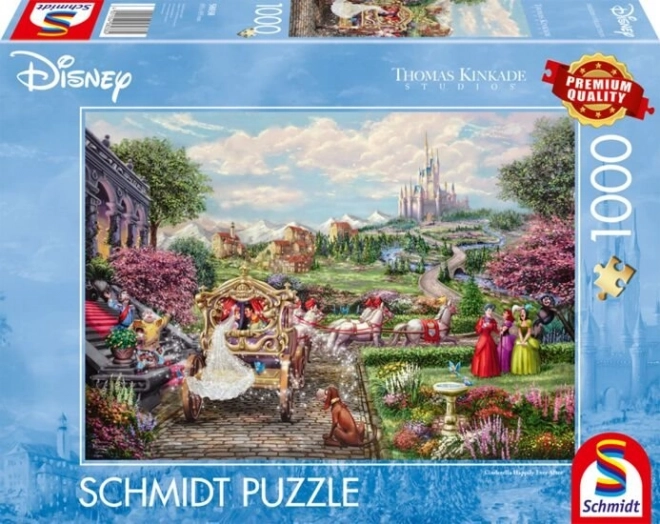 Puzzle Cenerentola: Felici e Contenti 1000 Pezzi