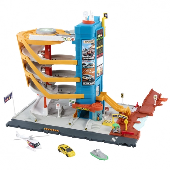 Matchbox action drivers centro di trasporto avventure reali