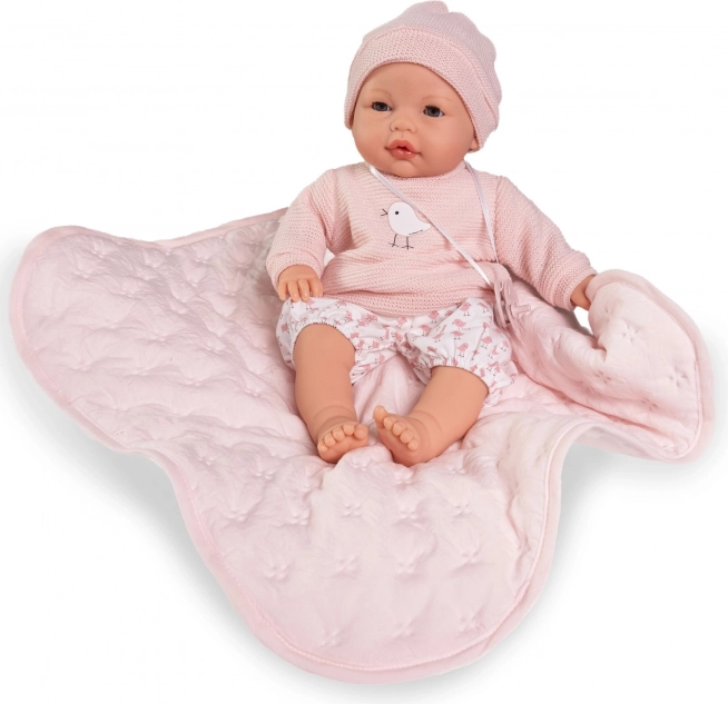 Bambola che chiude gli occhi neonato Antonio Juan con suoni - 37 cm