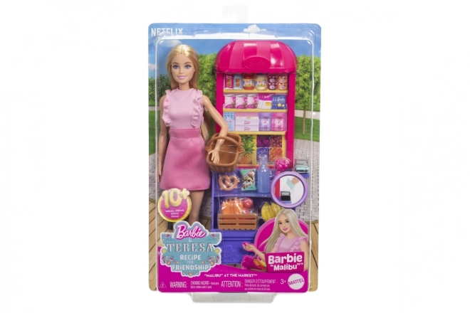 Barbie Malibu fa shopping set gioco