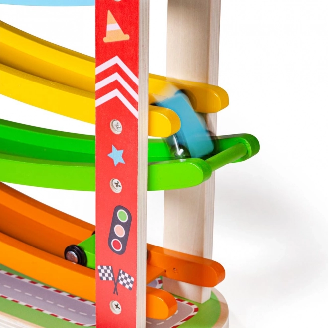 Pista da corsa in legno Bigjigs Toys