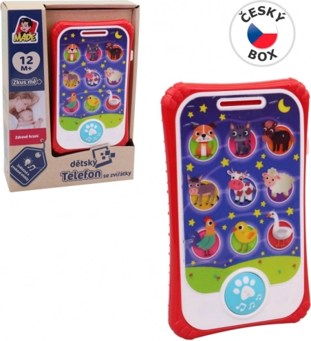 Telefono cellulare per bambini con animali