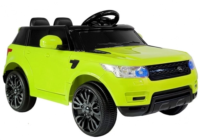 Auto elettrico per bambini verde