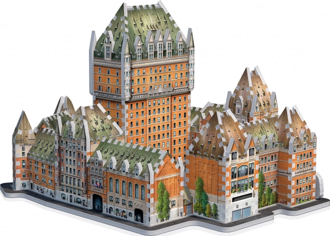 Puzzle 3D Le Château Frontenac di Wrebbit