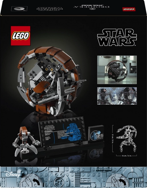 Droideka da collezione LEGO Star Wars