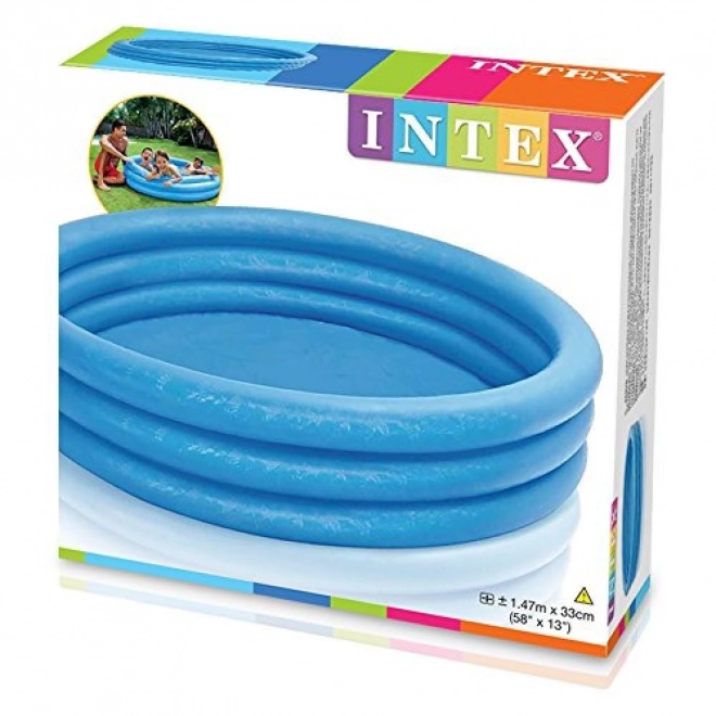 Piscina gonfiabile blu 147 x 33 cm