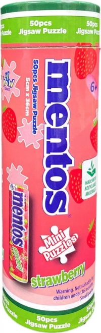 Puzzle Mentos Fragola 50 Pezzi