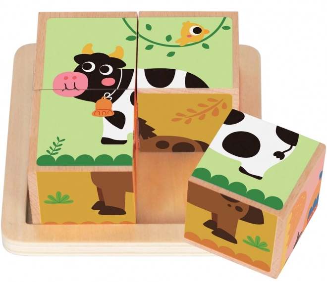 Blocchi in legno Fattoria 2Kids Toys