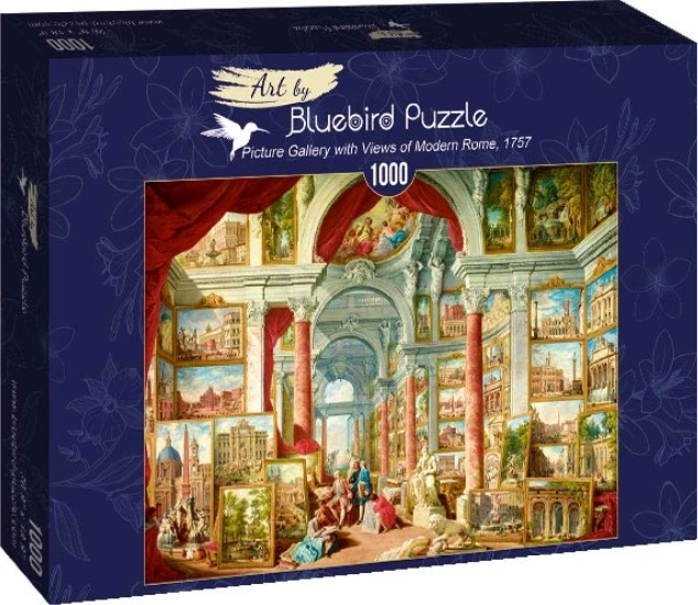 Puzzle Bluebird Galleria d'Arte Vista Moderna di Roma 1000 Pezzi