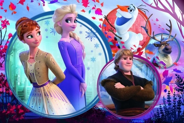 Puzzle 160 Pezzi. Frozen 2 - Avventura di Sorelle