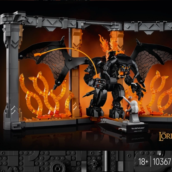 LEGO Icons Fermalibri: Il Signore degli Anelli – Balrog