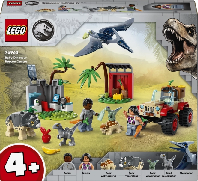 Centro di soccorso per piccoli dinosauri LEGO Jurassic World