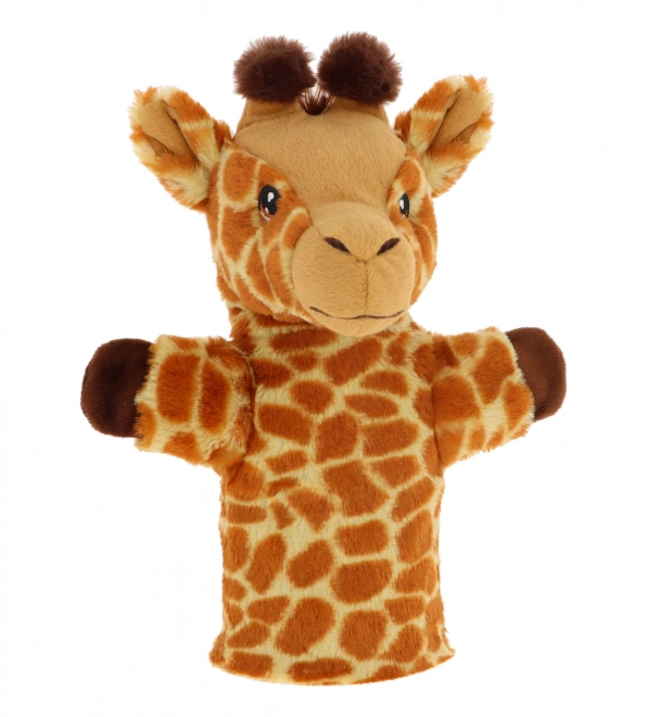 Burattino a mano giraffa ecopeluches Keel Toys