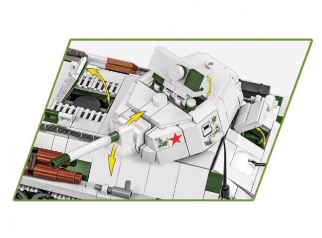 modellino a mattoncini carro armato T-34/76