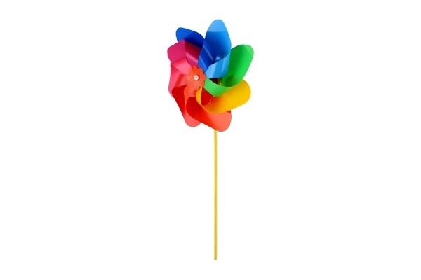 Větrník arcobaleno in plastica di 22 cm