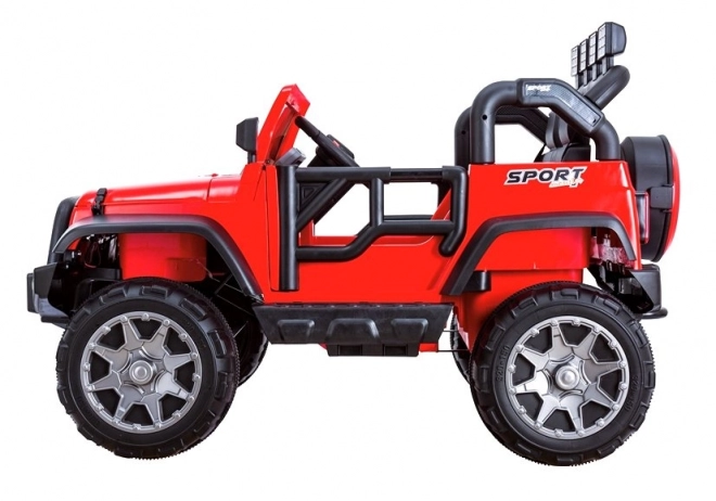 Jeep rosso per bambini