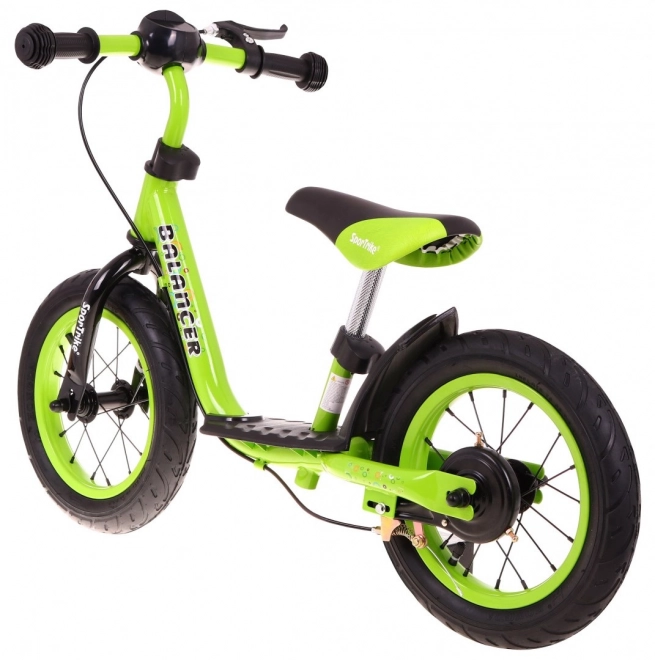 Bicicletta senza pedali SporTrike verde per bambini