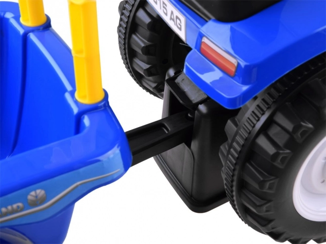 Trattore New Holland con rimorchio per bambini