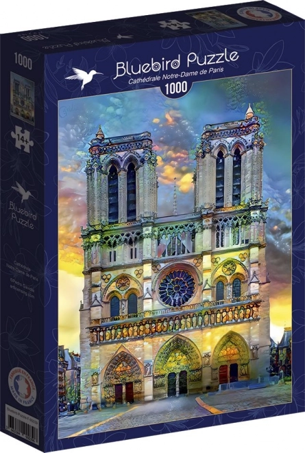 Puzzle Cattedrale di Notre-Dame Parigi 1000 pezzi