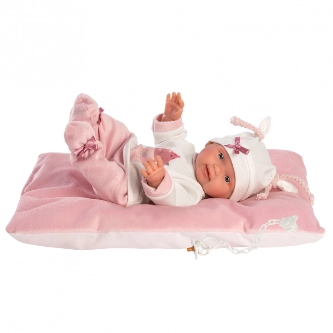 Llorens bambola neonato realistica - corpo in vinile - 26 cm