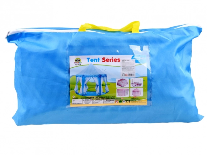 Tenda castello principessa per bambine – blu