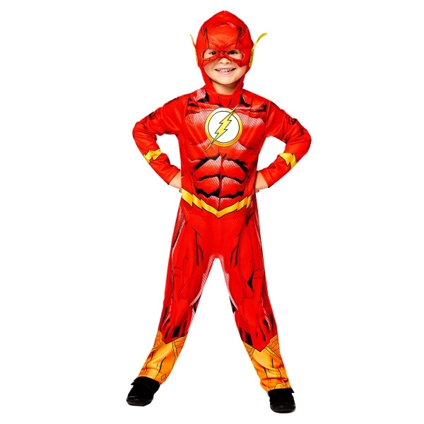 Costume Flash per bambini 6-8 anni