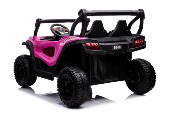 Auto Elettrico Rosa 4x4