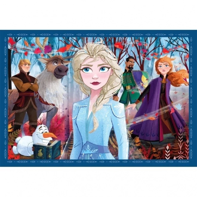 Puzzle Clementoni 4 in 1 - Frozen