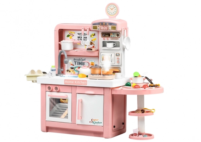 Cucina dei Sogni per Bambini con Luci, Suoni e Vapore Rosa