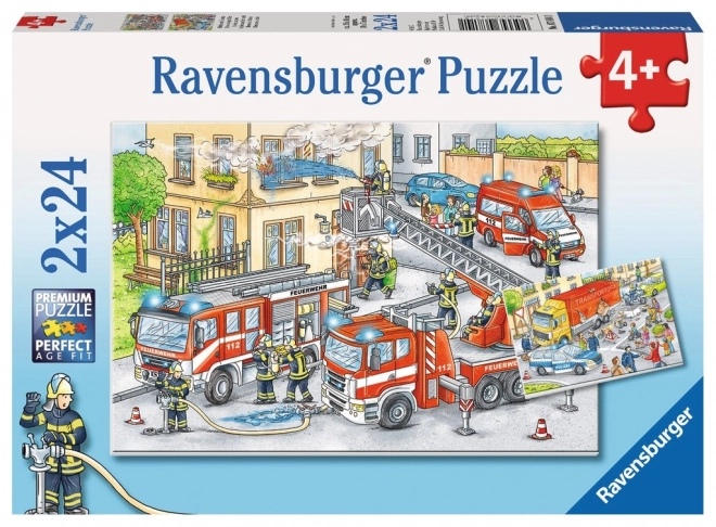 Puzzle Eroi in Azione 2x24 Pezzi