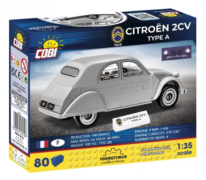 Modello Citroen 2CV Tipo A 1949