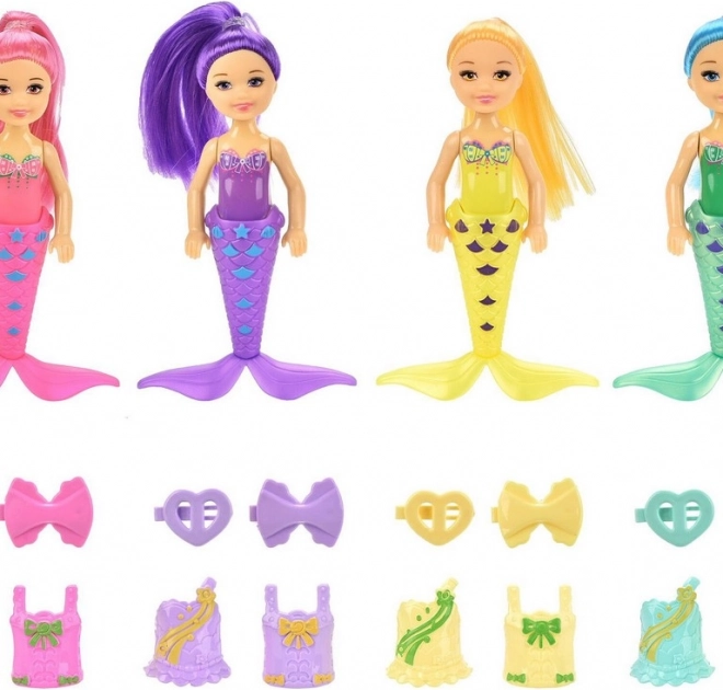 Bambola Sirena con Accessori