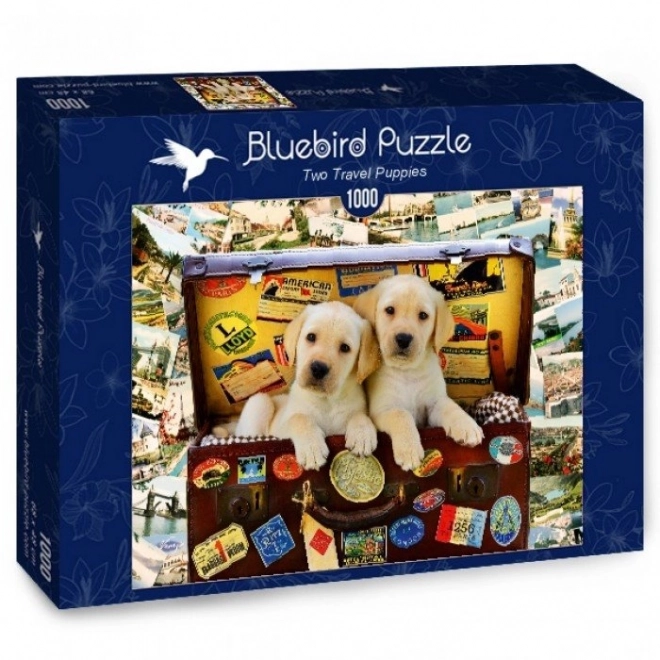 Puzzle cuccioli viaggiatori 1000 pezzi