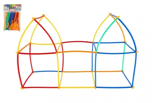 Costruzioni Creative in Cannucce di Plastica