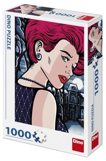 Puzzle Pop Art: Donna Misteriosa 1000 Pezzi