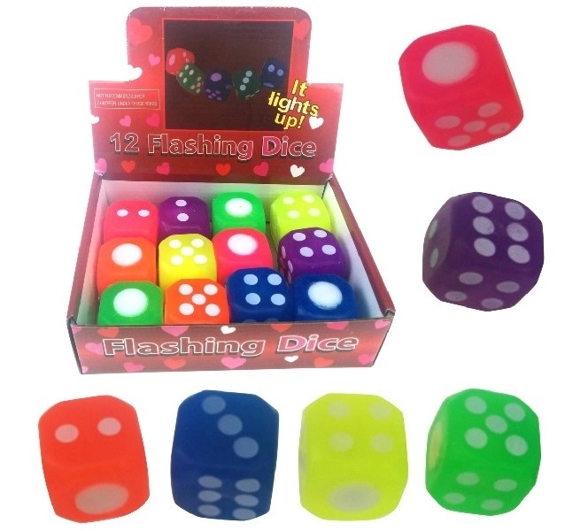 Dado Luminoso da Gioco 4 cm