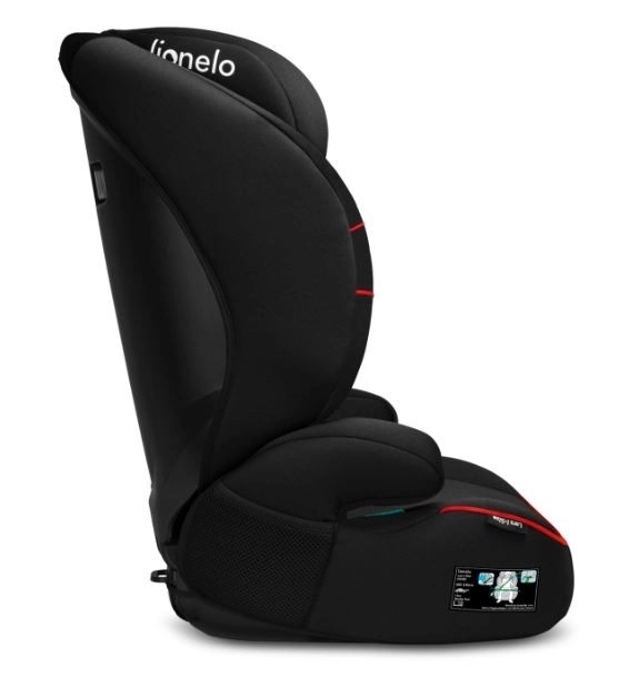 Seggiolino Auto Lionelo Lars i-Size Nero Rosso – Sport nero rosso