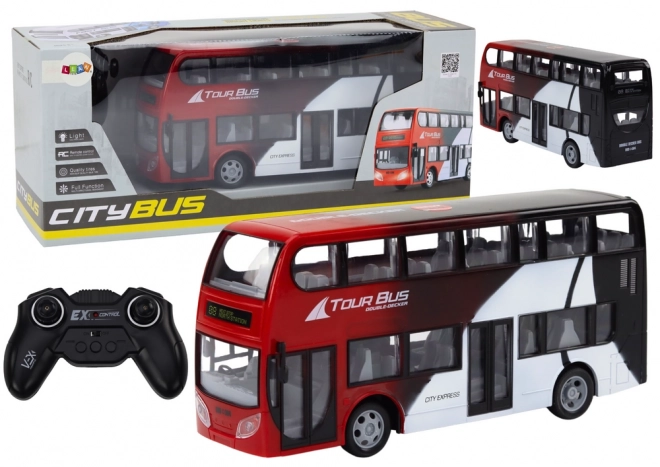 Autobus a Due Piani Telecomandato con Luci RC