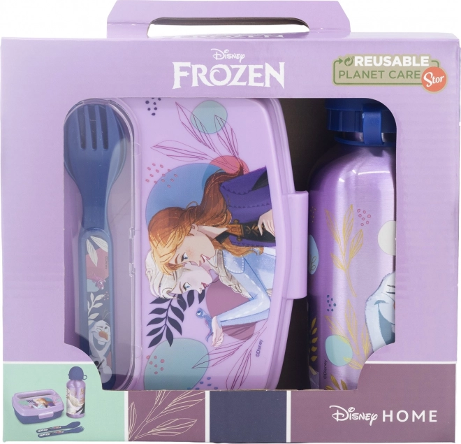 Set da pranzo per bambini Frozen 4 pezzi