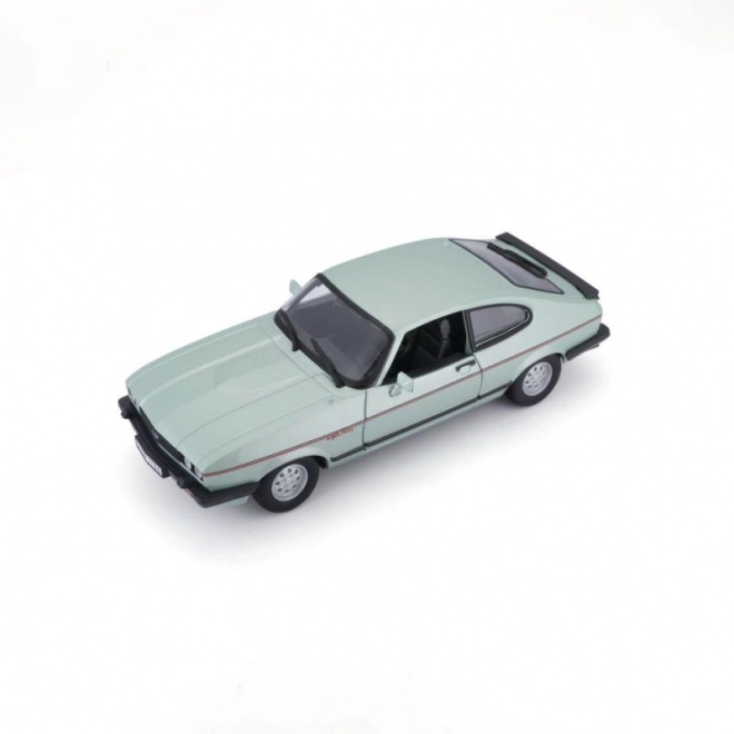 Auto da collezione Ford Capri 1982 verde chiaro