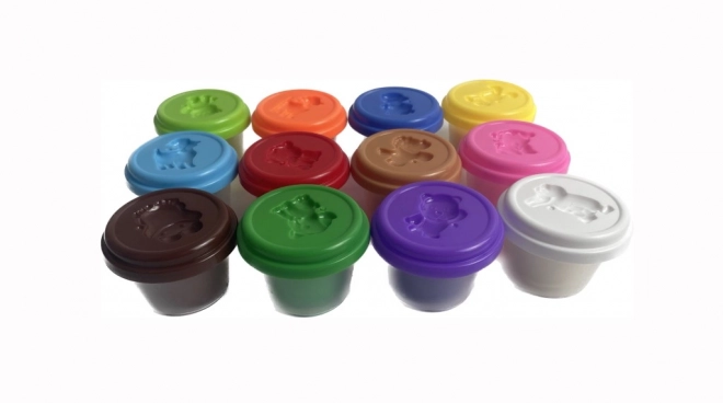 Set di plastilina a 12 colori