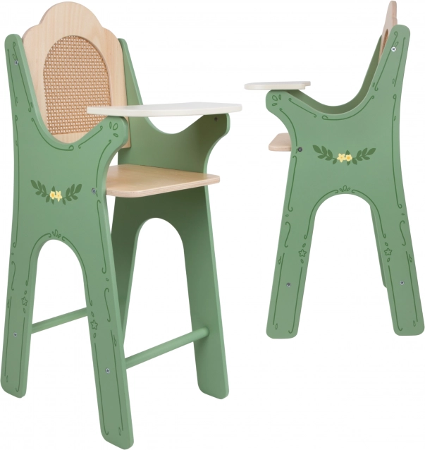 Sedia Vintage in legno per bambole
