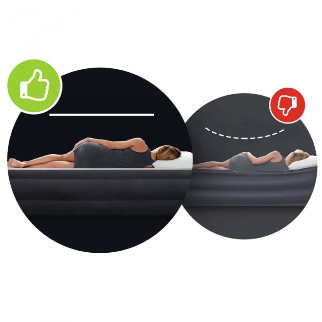 Materasso gonfiabile singolo con pompa integrata INTEX