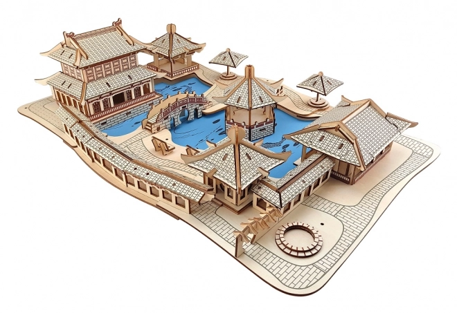 Puzzle 3D di legno Giardini di Suzhou