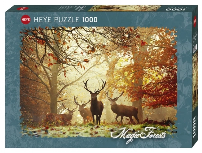 Puzzle Magico Foresta Incantata: Cervo 1000 Pezzi