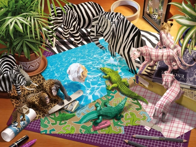 Ravensburger puzzle avventura origami 1500 pezzi