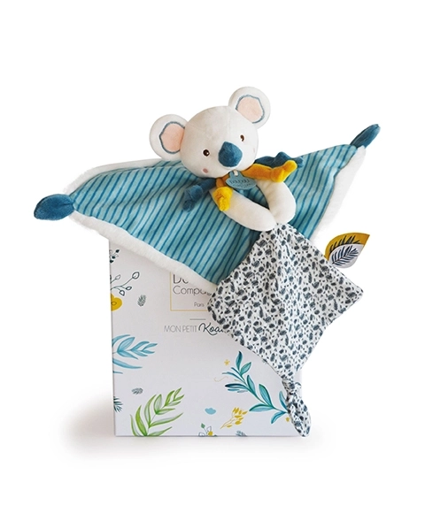 Set regalo koala Yoca con coperta 25 cm